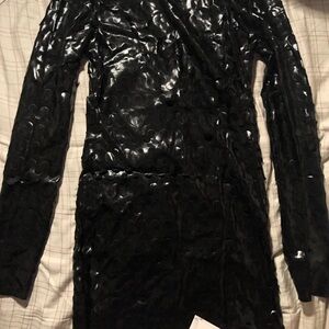 NWT Bella Barnett Fun and Flirty Black Long Sleeve Dress - Size S